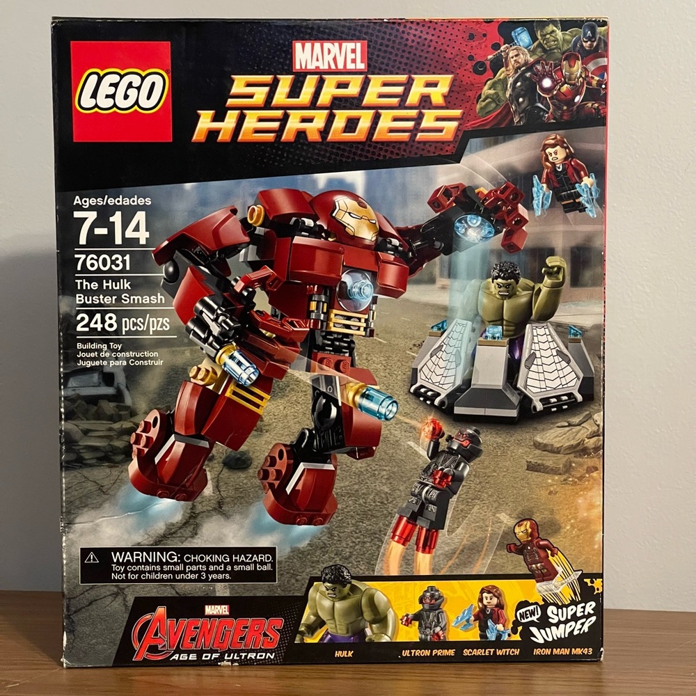 LEGO 76031 Super Heroes The Hulk Buster Smash *RETIRED